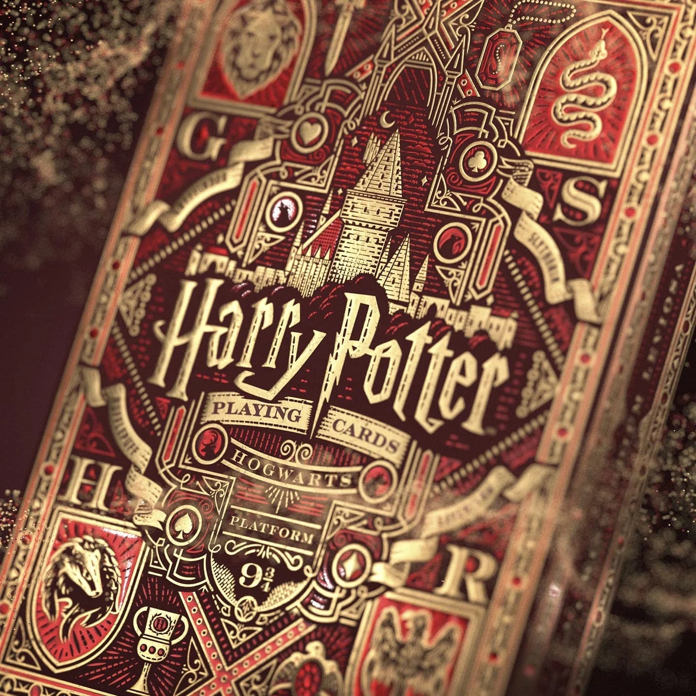 Theory 11 Harry Potter Playing Cards - Red (Gryffindor)
