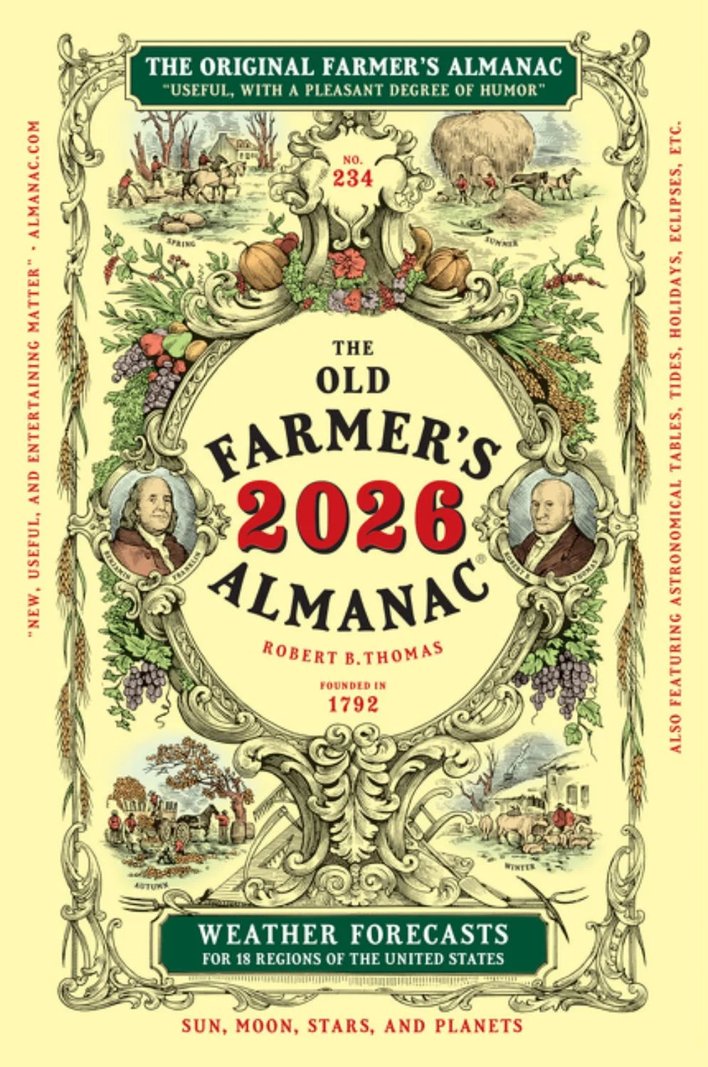 The 2026 Old Farmer'S Almanac Trade Edition (Paperback)